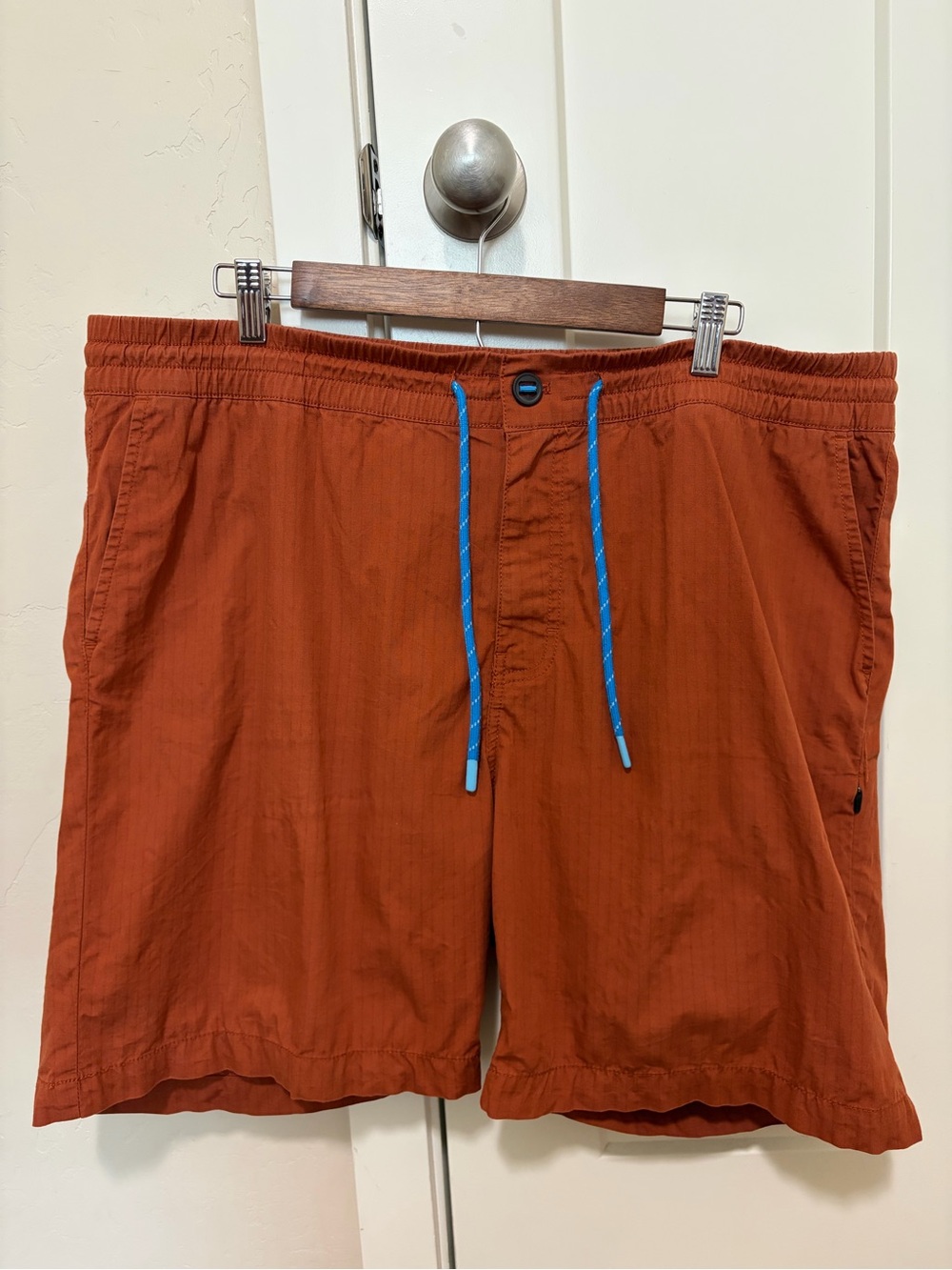 Cotopaxi Mens Salto Organic Ripstop Short, Orange, Size XL